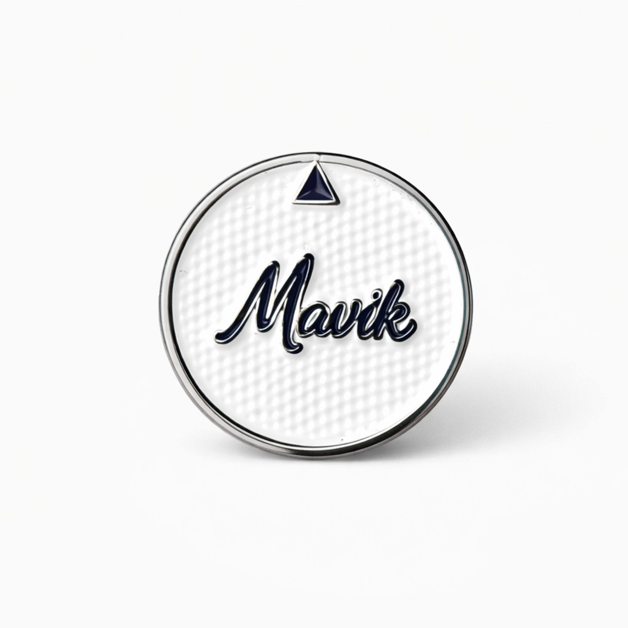 Mavik Performance Golf Hat - Navy Blue / White